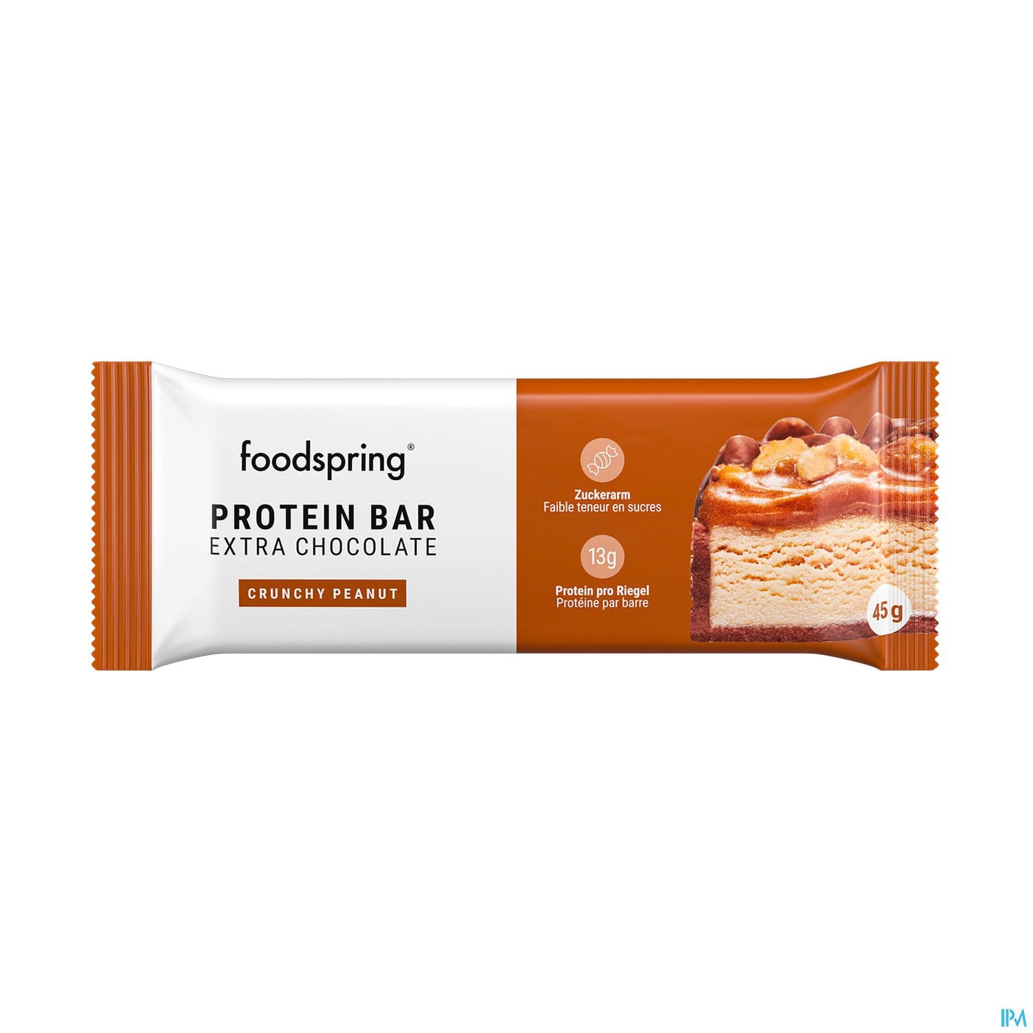 Foodspring Protein Bar Extra Chocolate White Chocolate Almond 12g