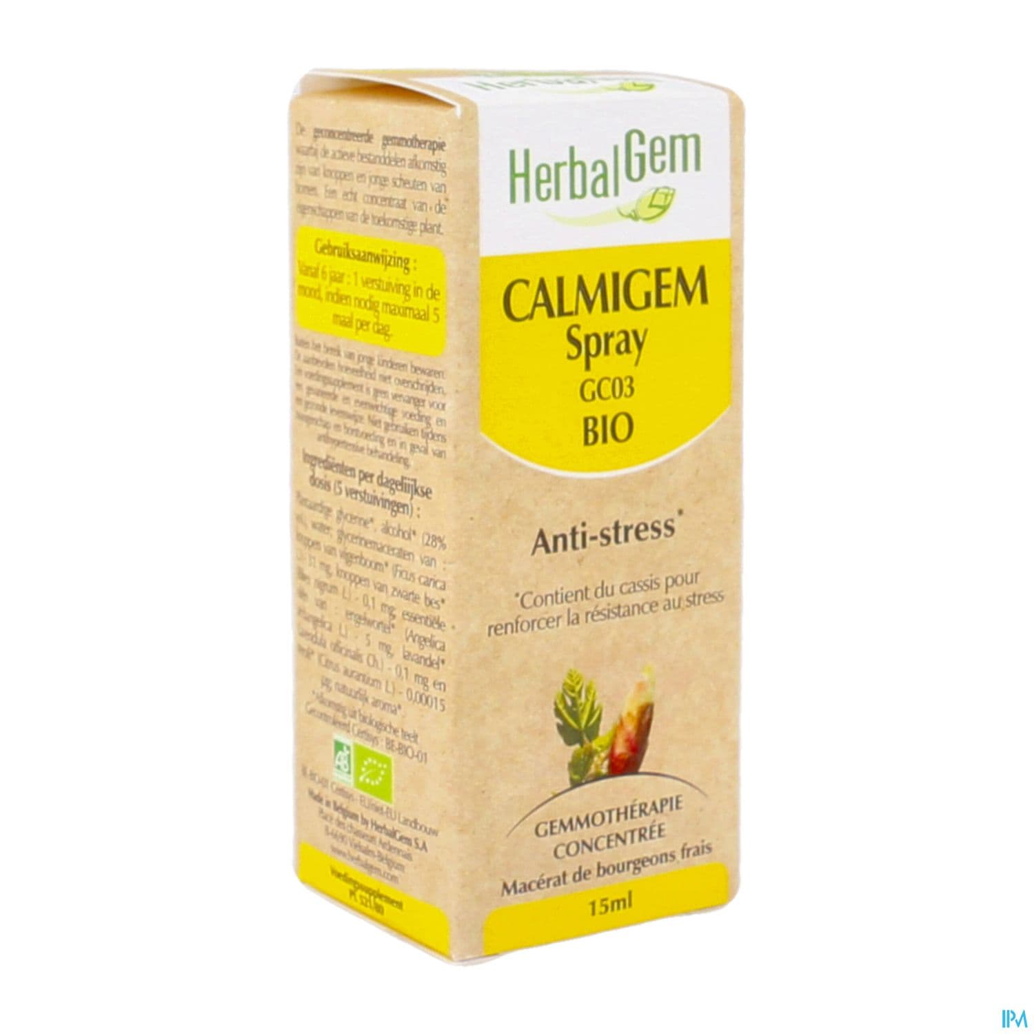 Herbalgem Calmigem Gc03 Antistress Bio Spray 15ml