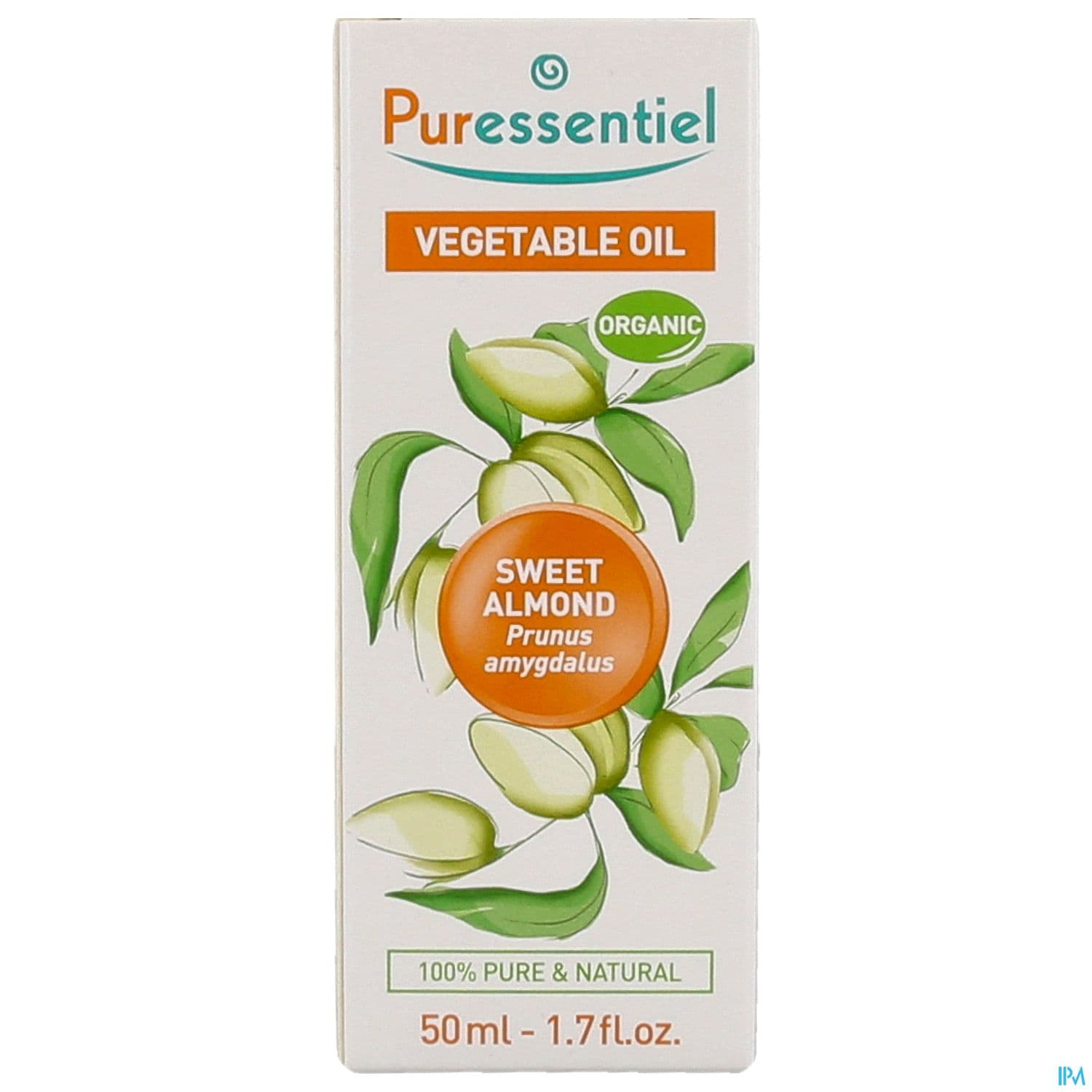 Puressentiel Huile Vegetale Bio Amande Douce 50ml