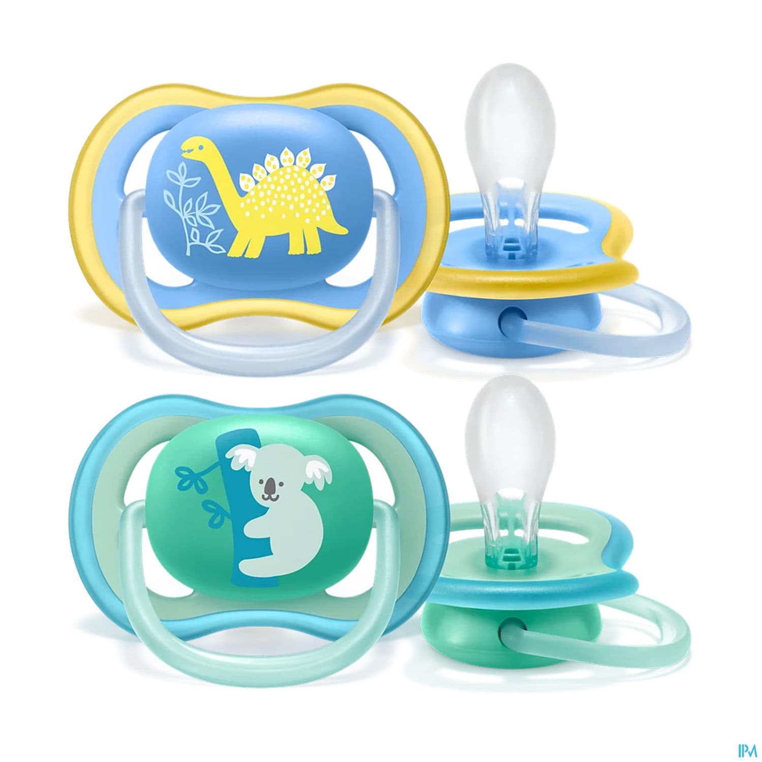 Avent Sucette Ultra Air Boy Koala +18mois Scf349/11 X2