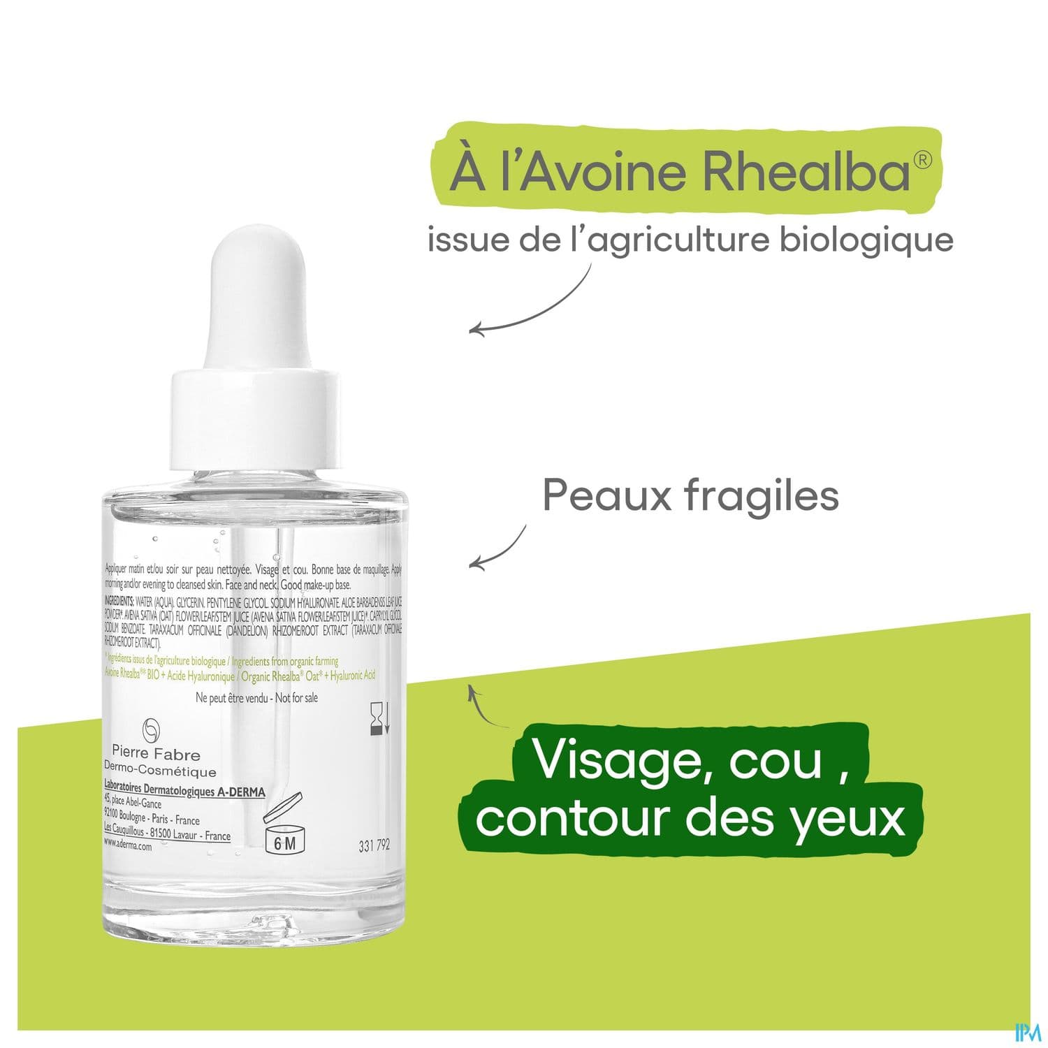 A-DERMA HYALU SERUM 3EN1 30ML