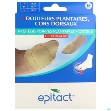 Epitact Protege Pointes Orteils Mart M P39/41 X2