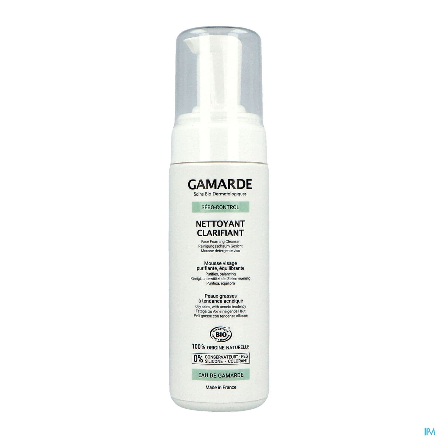 GAMARDE SEBO CONTROL EAU MOUS160ML