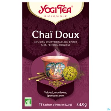 YOGI TEA CHAI DOUX SACH 17