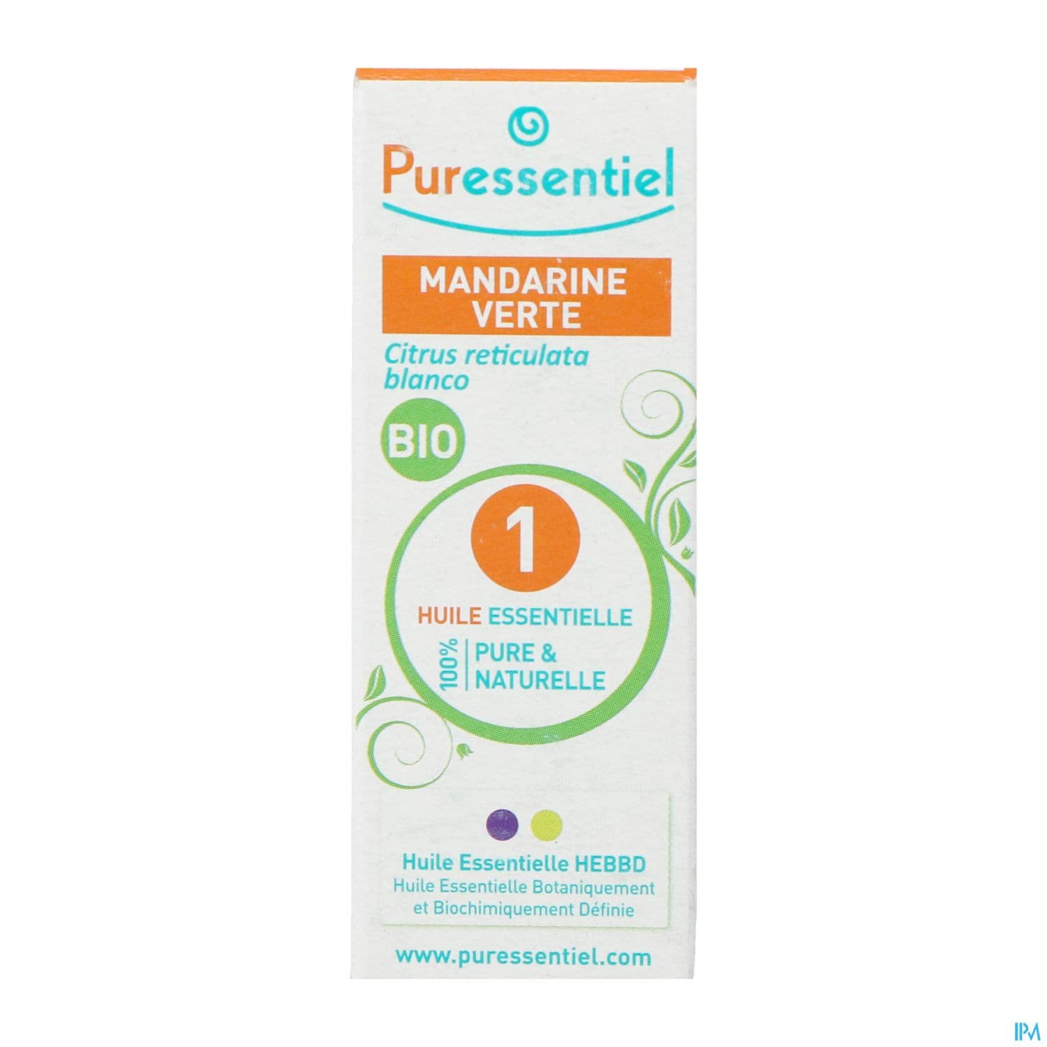 Puressentiel Huile Essentielle Mandarine Verte Bio 10ml