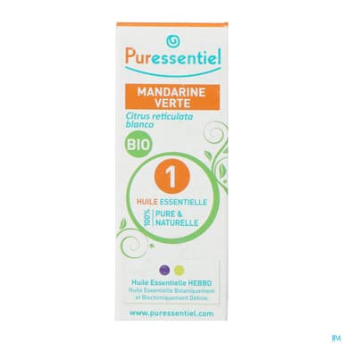 Puressentiel Huile Essentielle Mandarine Verte Bio 10ml