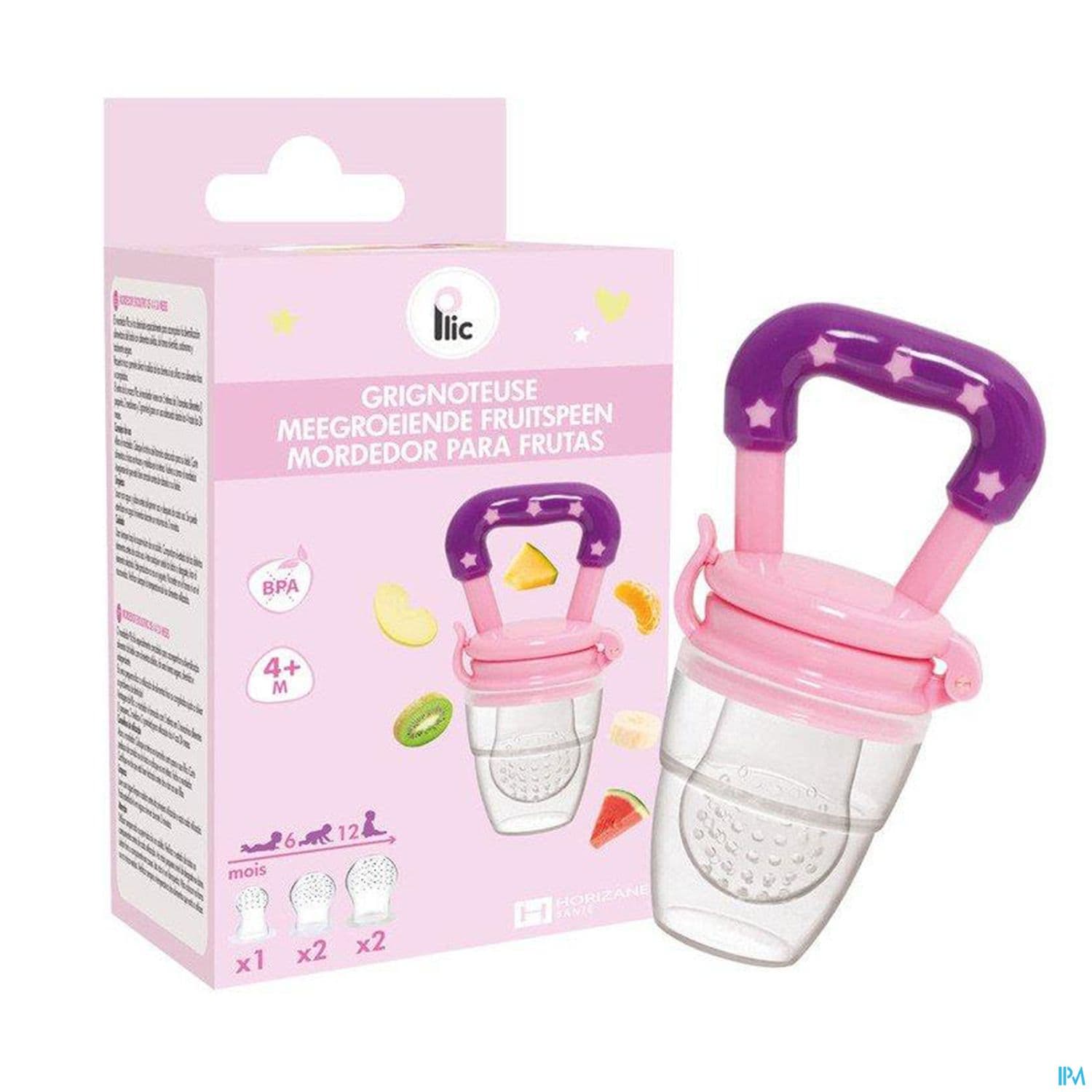 Plic Baby Grignoteuse Rose