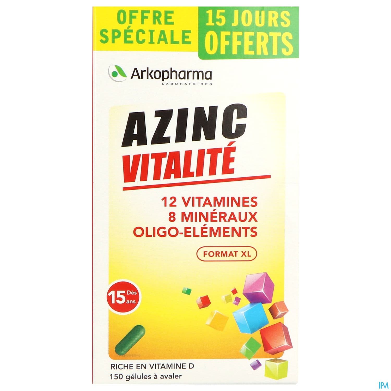 AZINC VITALITE AD GELUL120+30