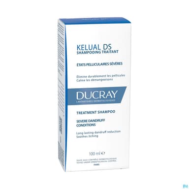 Ducray Kelual Ds Shampooing Traitant Antipellicullaire 100ml