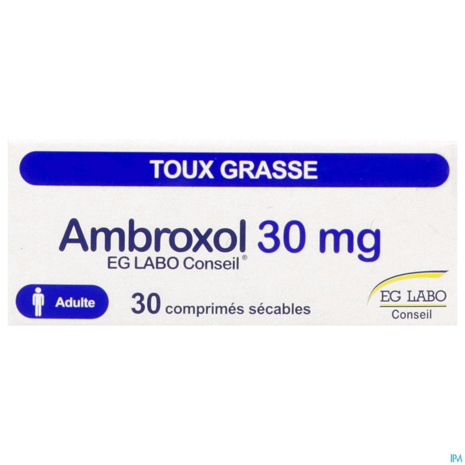 AMBROXOL 30MG EG CONS CPR SEC 30