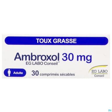 AMBROXOL 30MG EG CONS CPR SEC 30
