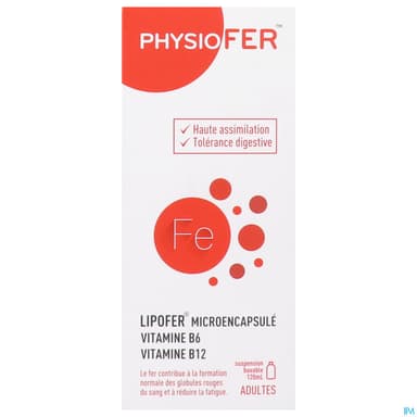 Physiofer Adulte Solution Buvable 120ml