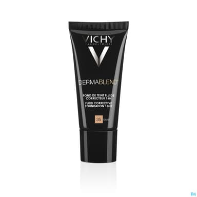 Vichy Dermablend Fluide Fond De Teint Correcteur 35 Sand 30ml