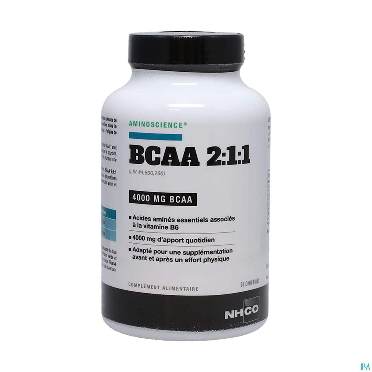 Nhco Bcaa 211 Acides Amines Branches Comprime 90