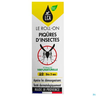 Lca Roll On Piqures D Insectes Bio 10ml