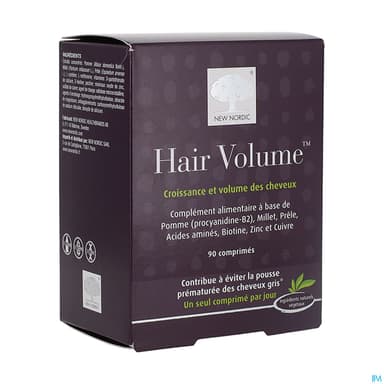 New Nordic Hair Volume Cheveux Comprime 90
