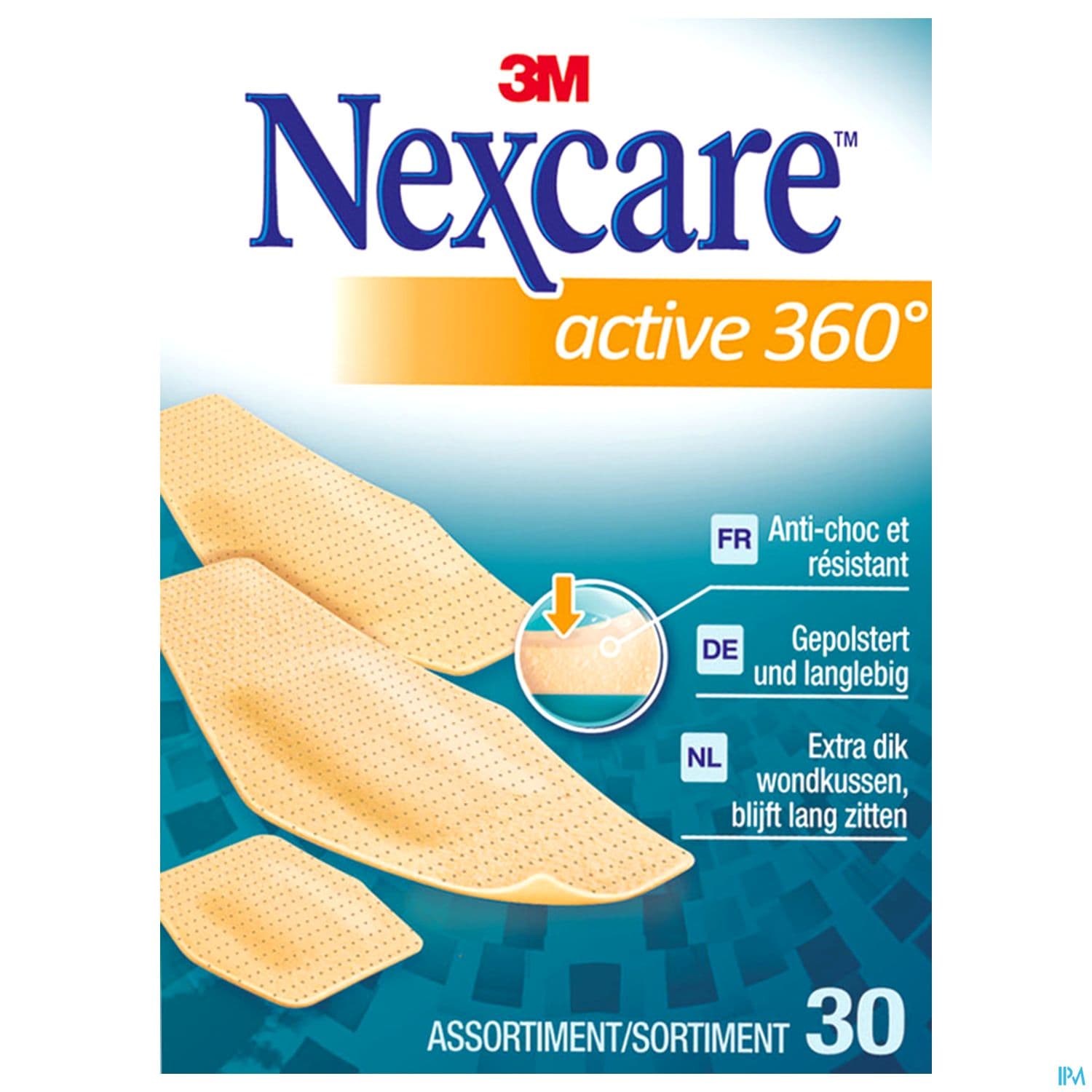NEXCARE ACTIV360° PANS NS ASSORT30