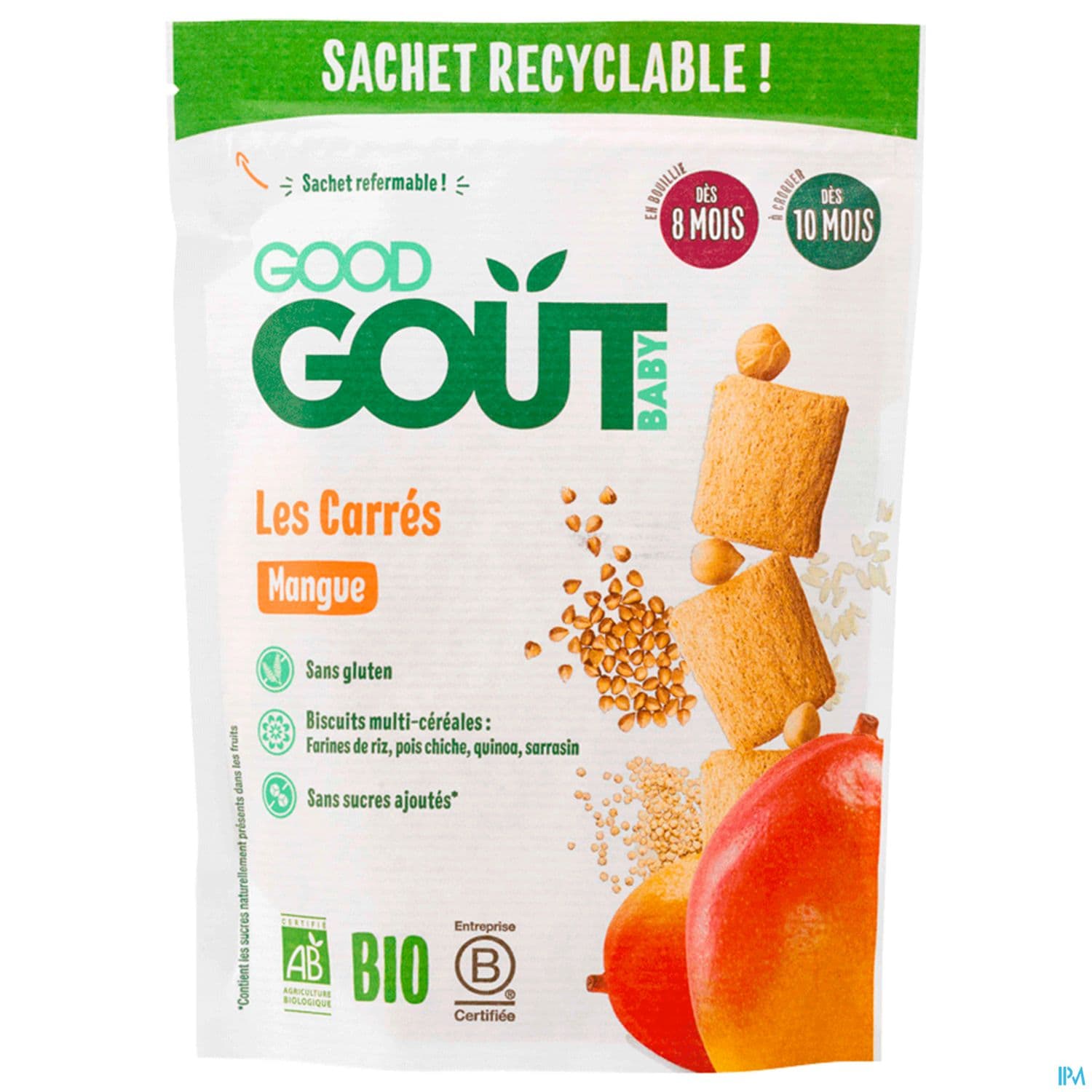 GOODGOUT CARRES MANGUE 50G