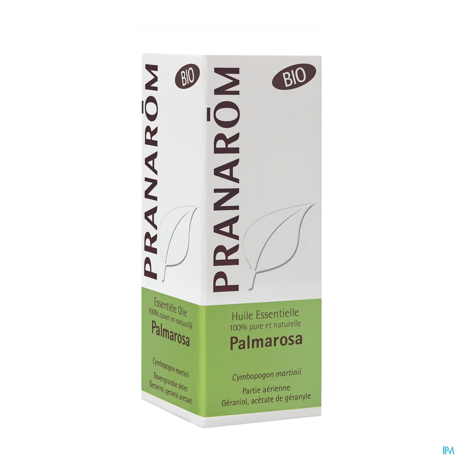 Pranarom Huile Essentielle Bio Palmarosa Partie Aerienne 10ml