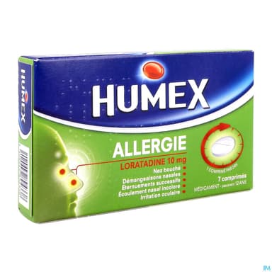 HUMEX ALLERGI LORATADINE 10MG CPR7