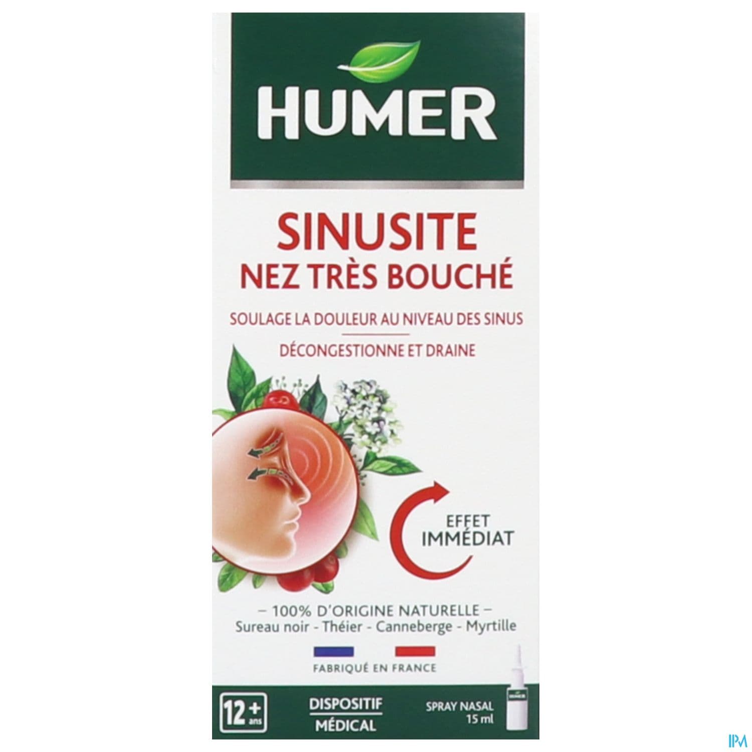 HUMER SINUSITE SPR 15ML