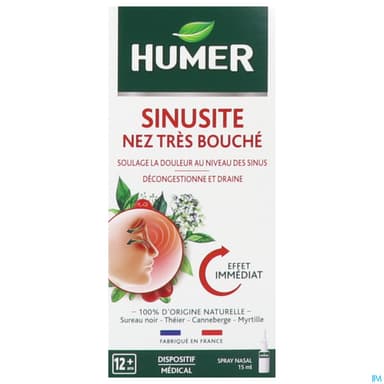 HUMER SINUSITE SPR 15ML