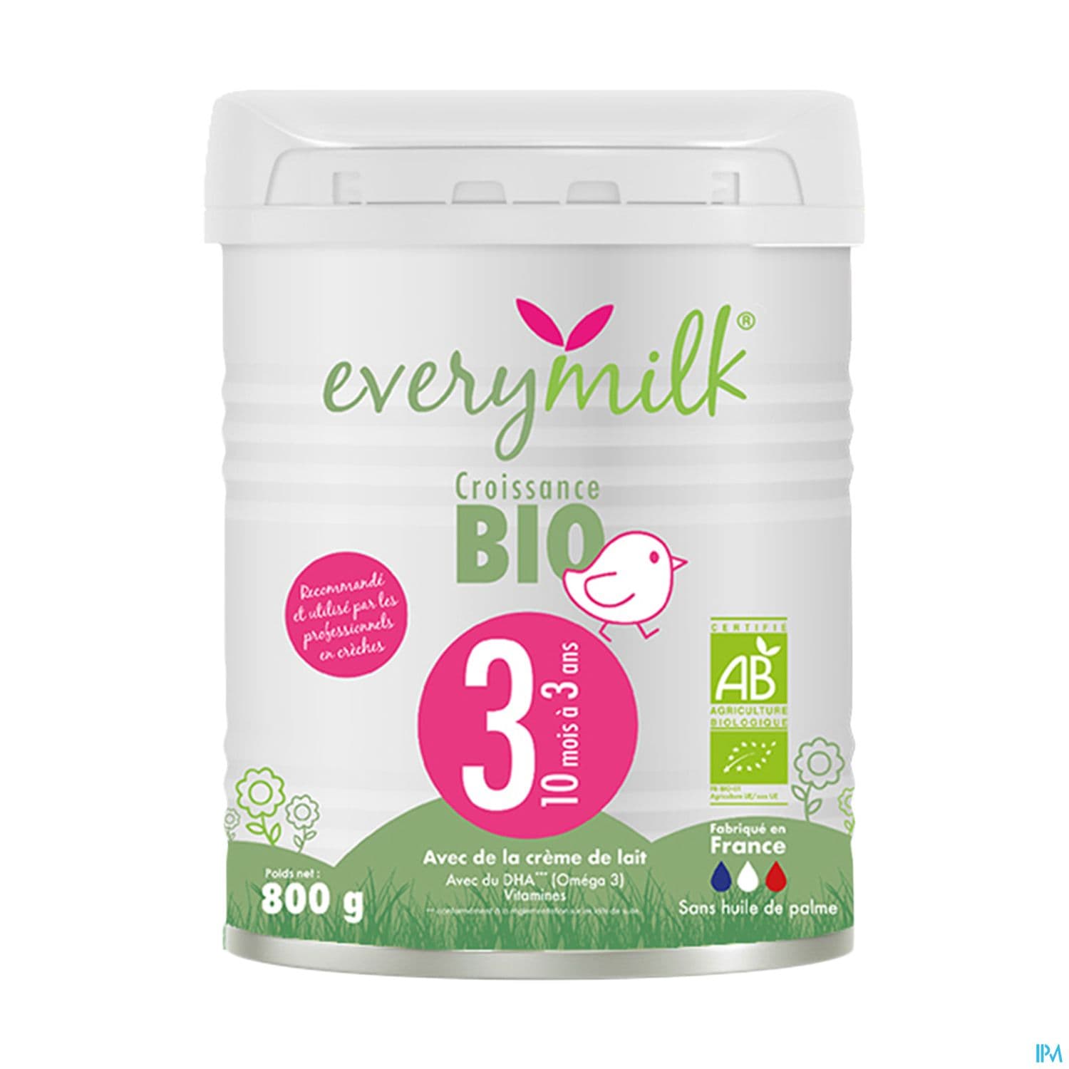 EVERYMILK LAIT CROISS 3 PDR 800G