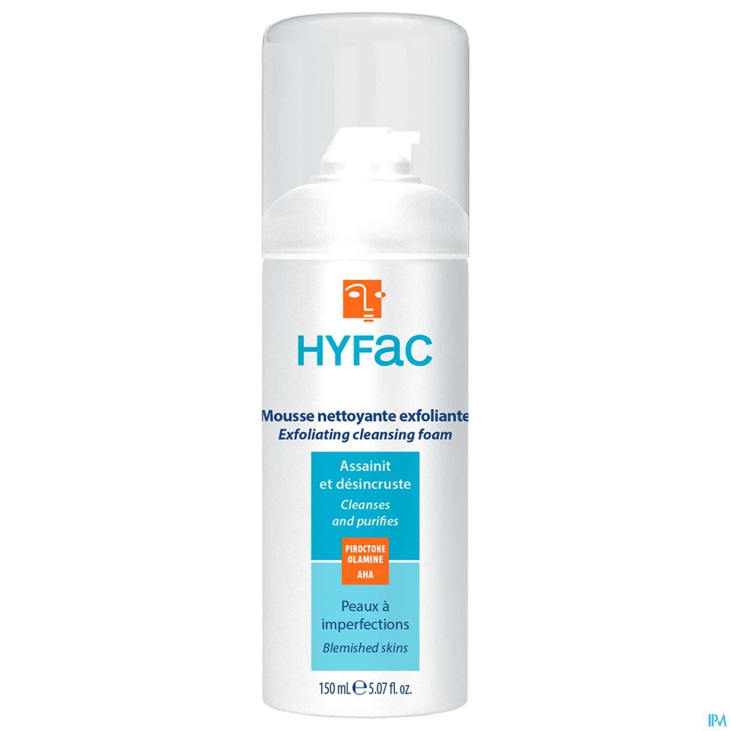 Hyfac Mousse Nettoyante Exfoliante 150ml