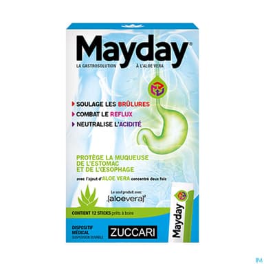 ALOE VERA MAYDAY REFLUX STICK 12