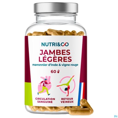 NUTRI&CO JAMBE LEGERE GELULE 60