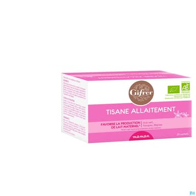 Gifrer Tisane Allaitement Bio Sachet 20
