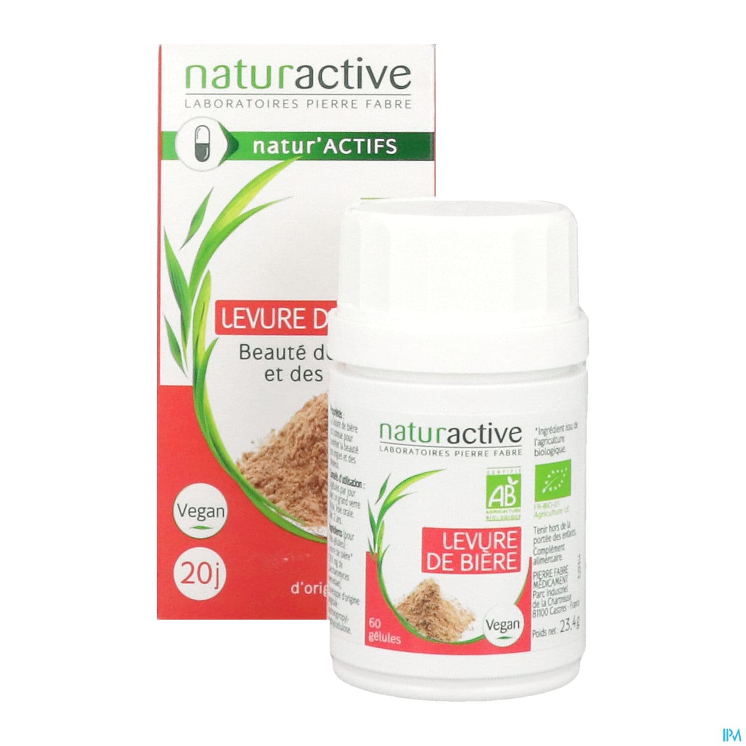 Naturactive Levure De Biere Bio Gelule 60