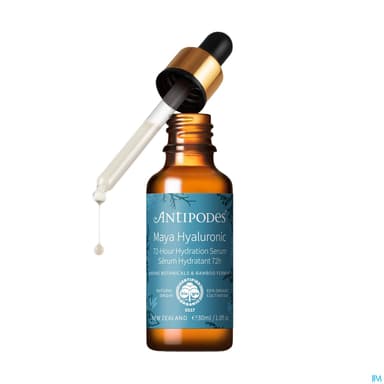 Antipodes Maya Hyaluronic Serum Hydratant 72h 30ml