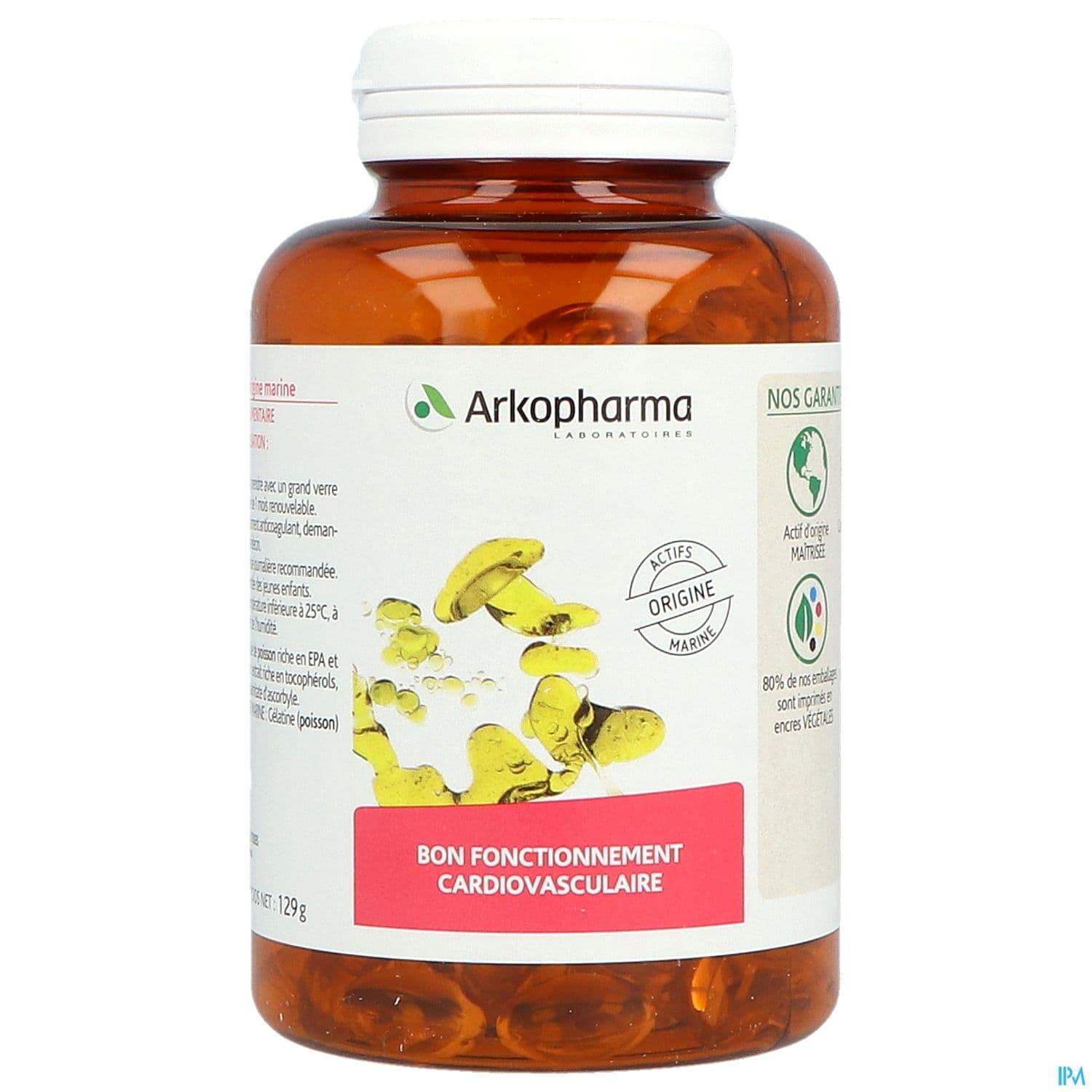 ARKOGELUKES OMEGA 3 MARINE CAPS FL/180