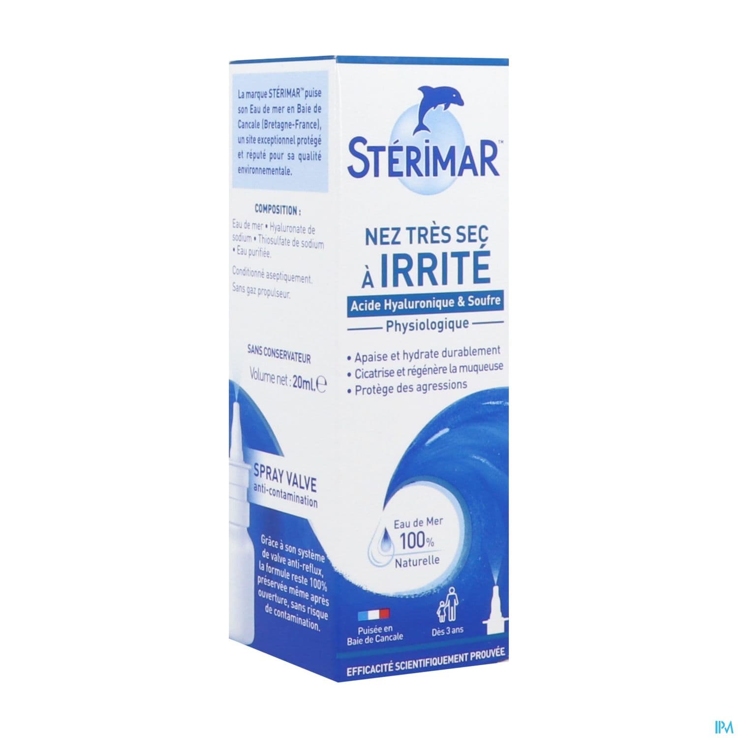 STERIMAR STOP&PROTECT IRRIT/SEC 20