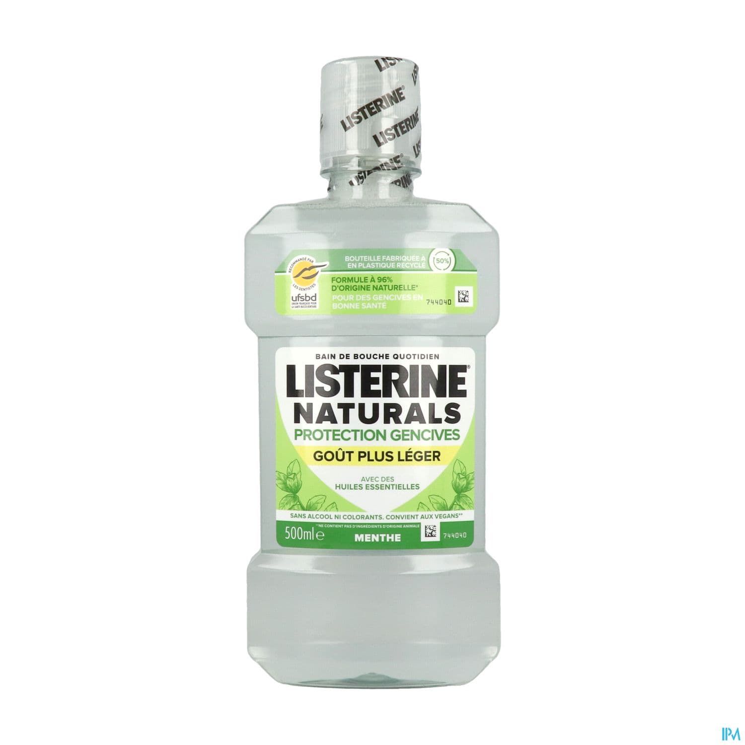LISTERINE B/BOUC NATUR MENTH 500ML
