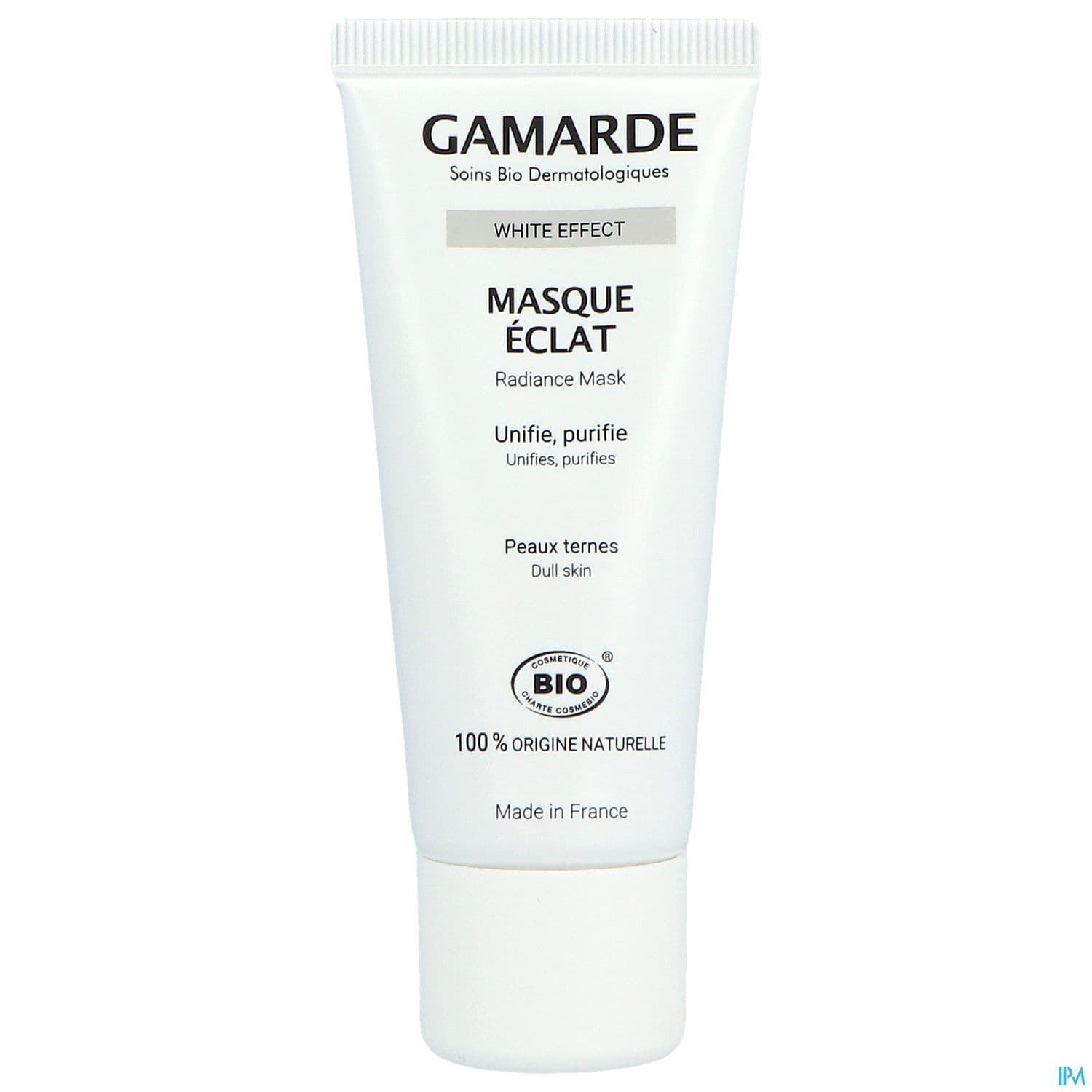 GAMARDE WHITE EFF MASQ ECLAT 40G