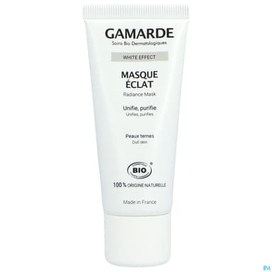 GAMARDE WHITE EFF MASQ ECLAT 40G
