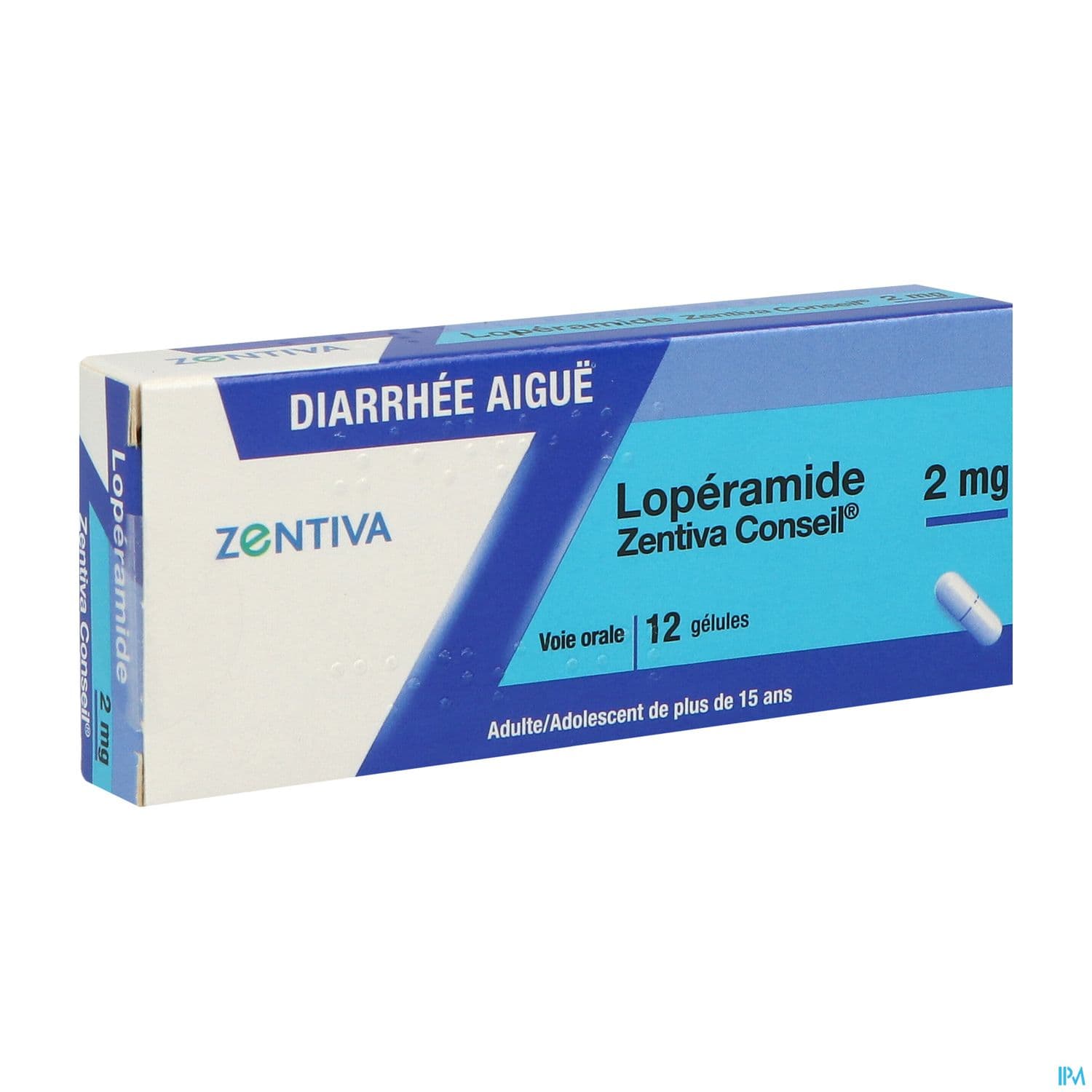LOPERAMIDE 2MG ZTV CONS GELULE 12