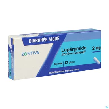 LOPERAMIDE 2MG ZTV CONS GELULE 12