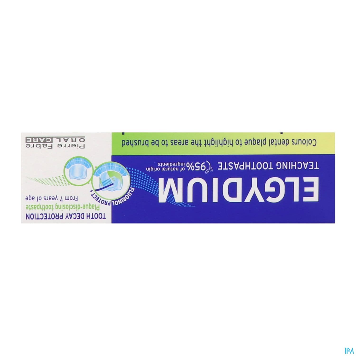 Elgydium Dentifrice Educatif Revelateur De Plaque Arome Pomme Fraiche 50ml