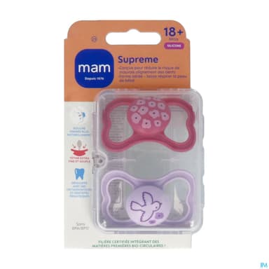 SUCET MAM SUPREME SIL 18+M X2