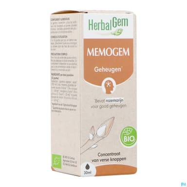 Herbalgem Memogem Gc10 Memoire Bio 30ml