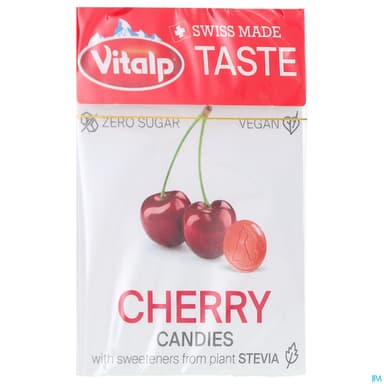 Vitalp Bonbons Sans Sucre Cerise 25g