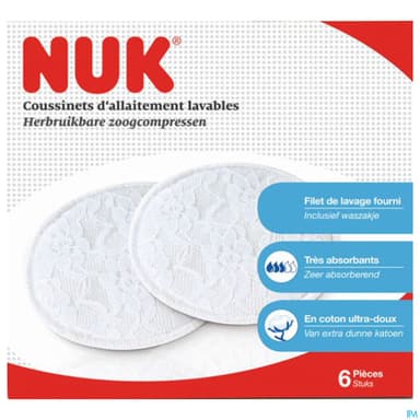 Nuk Coussinets Lavable X6