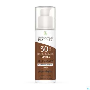LDBIARRITZ CR SOL TEINT AMBR SPF30