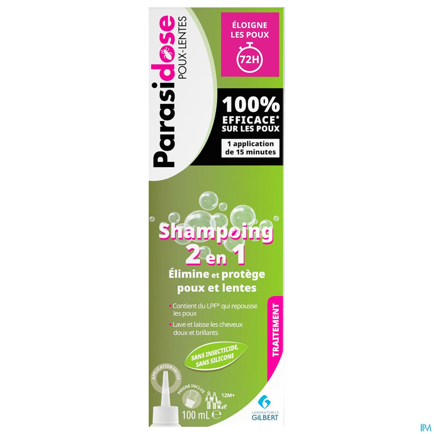 PARASIDOSE SH 2EN1 100ML