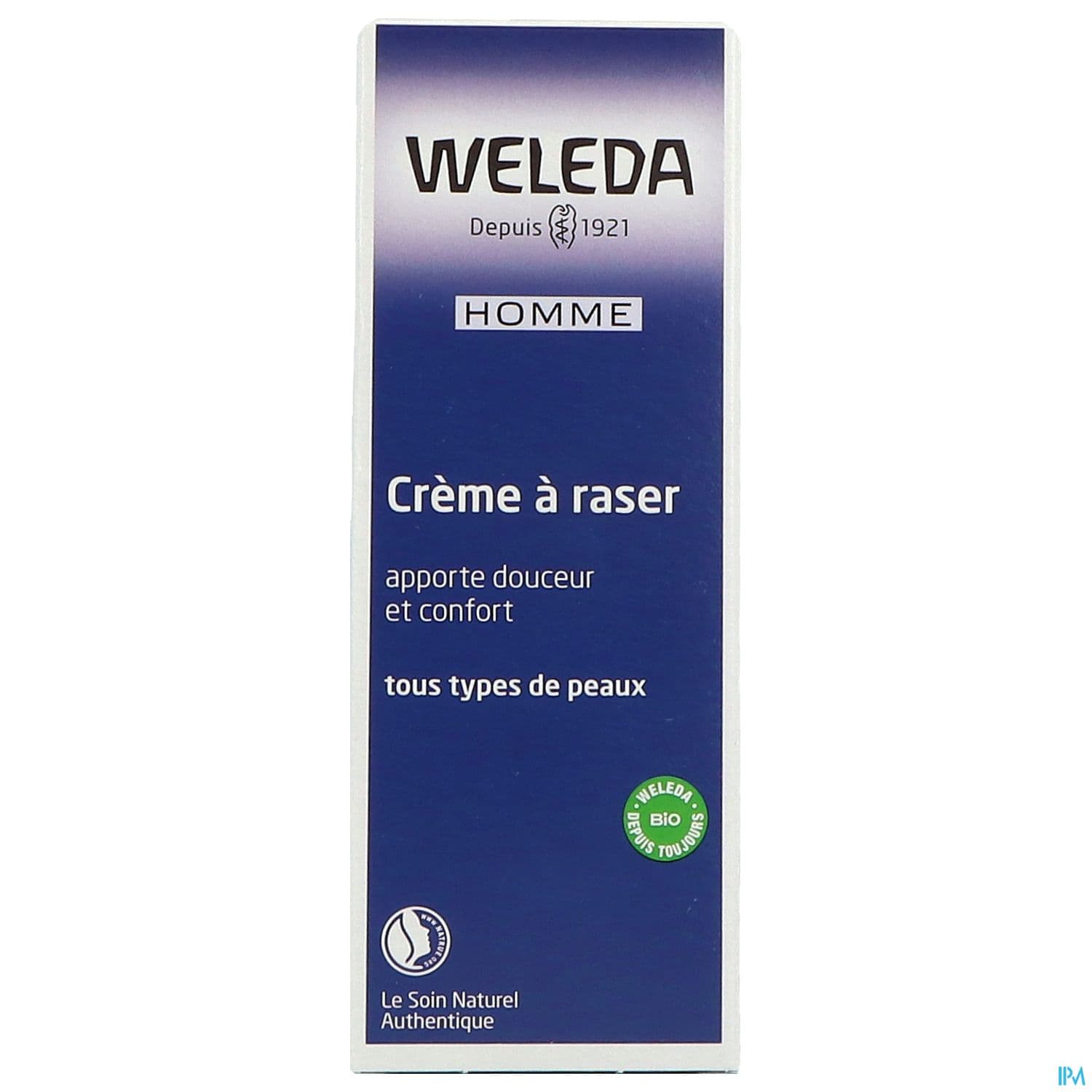 Weleda Homme Creme A Raser Avec Blaireau 75ml