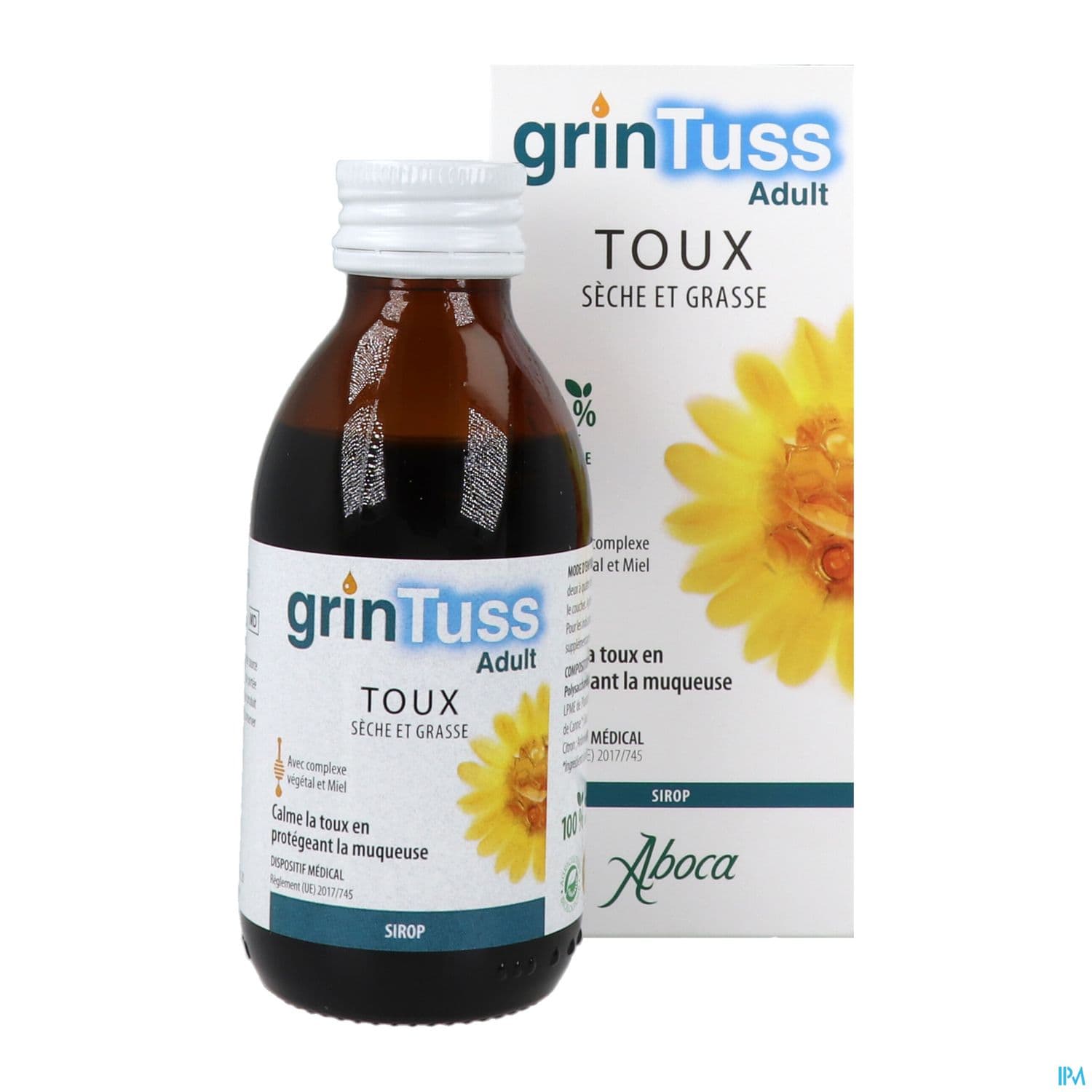 Aboca Grintuss Adulte Sirop Toux Seche Et Grasse 180g
