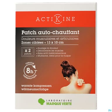 ACTIKINE PATCH AUTOCHAUF 13X10CM 2